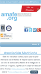 Mobile Screenshot of amafe.org
